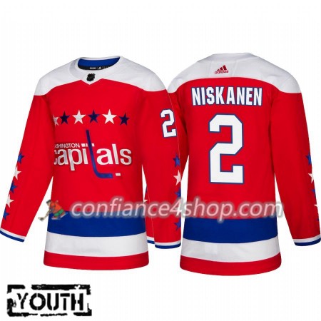 Adidas Maillot de Hockey Washington Capitals Matt Niskanen 2 2018-19 Alternate Authentic - Enfant